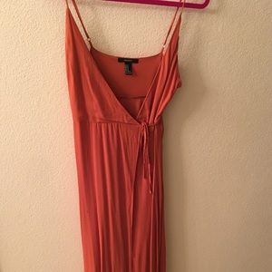 Rustic Red Maxi Dress